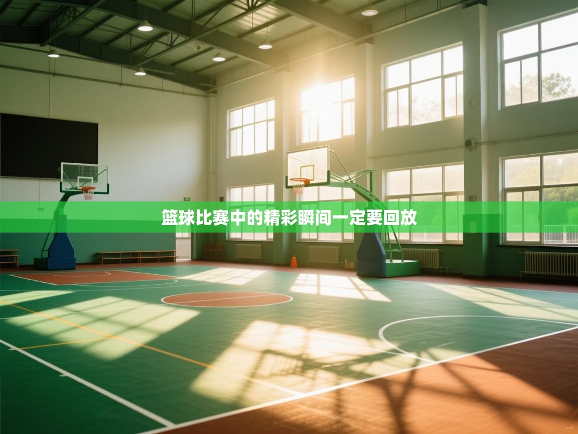 篮球比赛中的精彩瞬间一定要回放  第2张