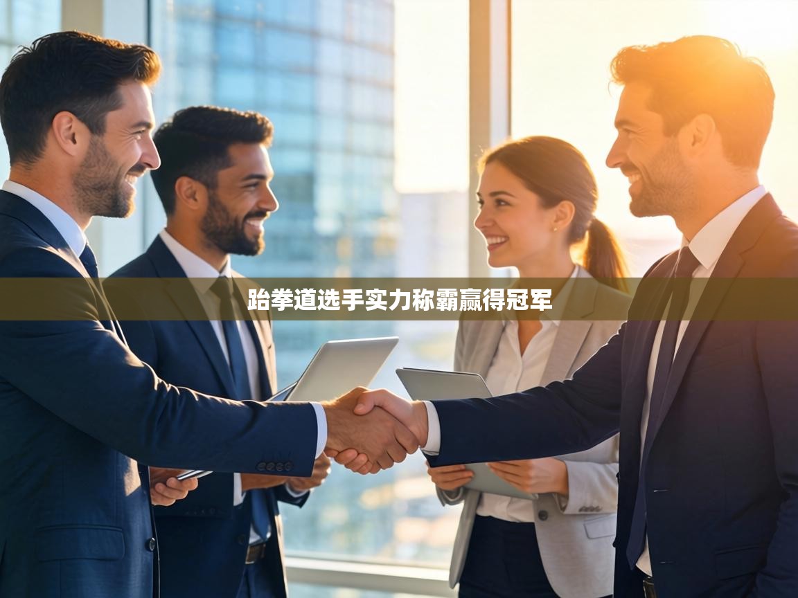跆拳道选手实力称霸赢得冠军 第1张